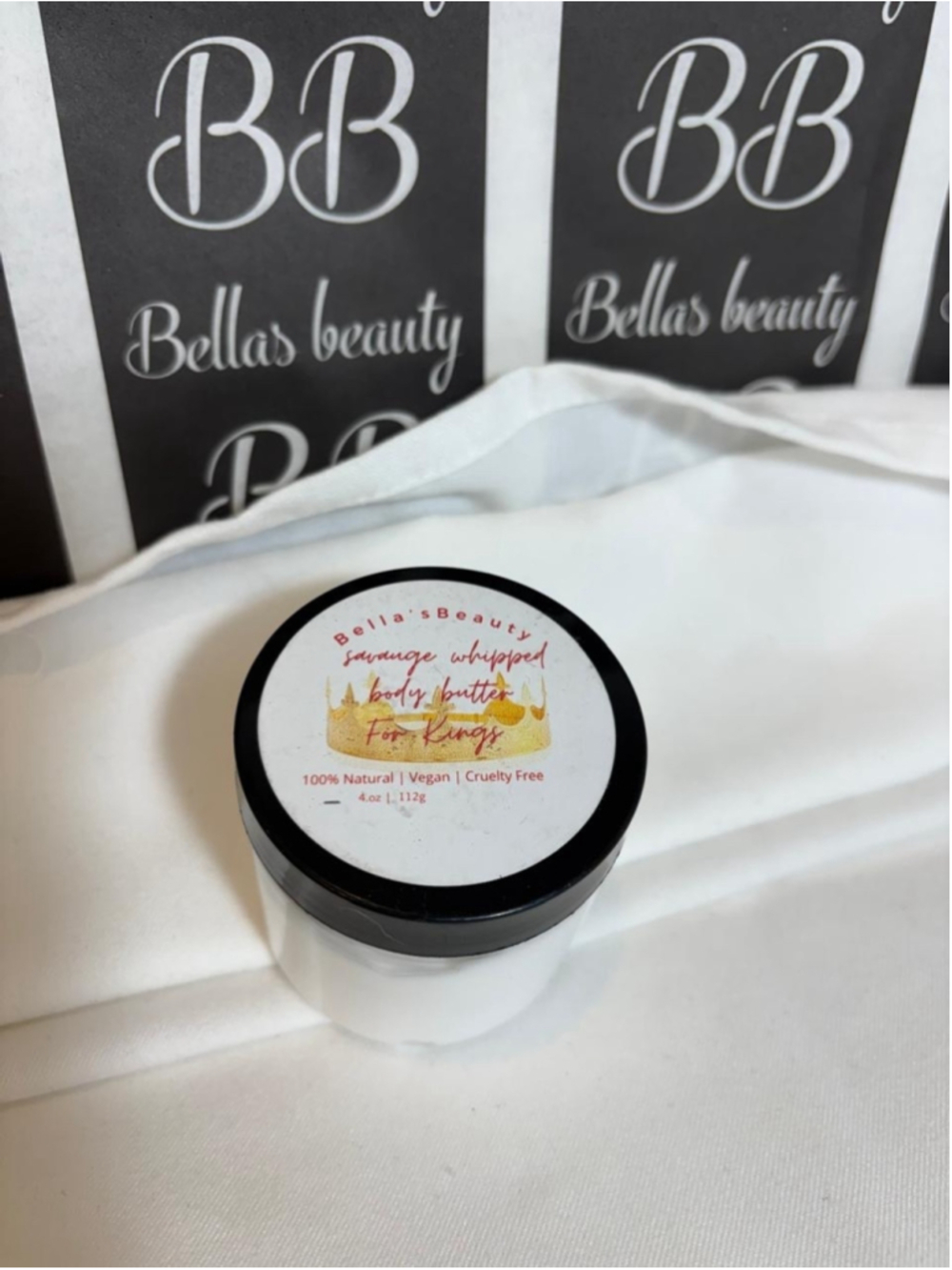 Men's Sauvage Whipped Body Butter Vegan 100% Natural Bellas Beauty #V31P x7